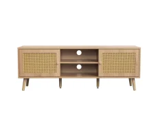 Birlea Birlea Croxley Rattan and Oak Large TV Unit