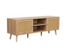 Birlea Birlea Croxley Rattan and Oak Large TV Unit