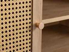Birlea Birlea Croxley Rattan and Oak Small TV Unit