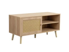Birlea Birlea Croxley Rattan and Oak Small TV Unit