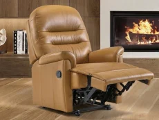 ASC ASC Boston Leather Manual Recliner Chair