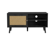 Birlea Birlea Croxley Rattan and Black Small TV Unit