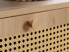 Birlea Birlea Croxley Rattan and Oak Coffee table