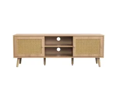 Birlea Birlea Croxley Rattan and Oak Large TV Unit