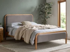 Birlea Amaya Oak Wooden Bed Frame