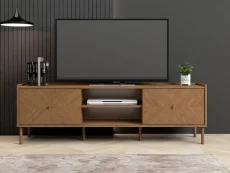 Kidsaw Kidsaw Agra Oak 2 Door TV Cabinet