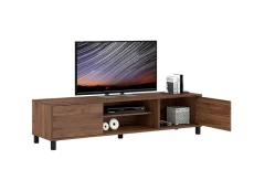 Kidsaw Kidsaw Andes Dark Oak Wooden 2 Door TV Cabinet