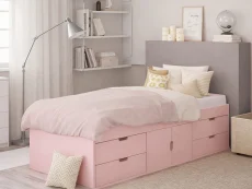 Kidsaw Captains Pink Cabin Bed Frame