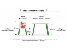 Kidsaw Kidsaw Gruffalo Table and Chairs