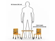 Kidsaw Kidsaw JCB Table and Chairs