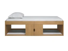 Kidsaw Kidsaw Low Cabin Oak Bed Frame