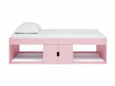 Kidsaw Kidsaw Low Cabin Pink Bed Frame