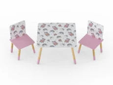 Kidsaw Kidsaw Peppa Pig Pattern Table and Chairs