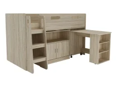 Kidsaw Kidsaw Wellington Oak Mid Sleeper Bed Frame