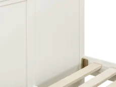 Seconique Seconique Bordeaux Ivory Wooden Bed Frame (High Footend)