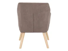 Seconique Seconique Jordan Brown Velvet Accent Chair