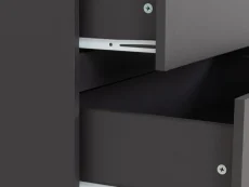 Seconique Seconique Malvern Grey 3+2 Drawer Chest of Drawers