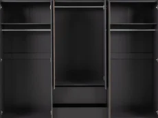 Seconique Seconique Malvern Grey 6 Door 2 Drawer Wardrobe