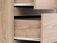 Seconique Seconique Malvern Sonoma Oak 3+2 Drawer Chest of Drawers
