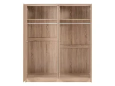 Seconique Seconique Malvern Sonoma Oak 4 Door Wardrobe