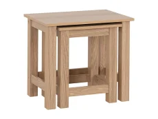 Seconique Seconique Tessa Natural Oak Nest of Tables