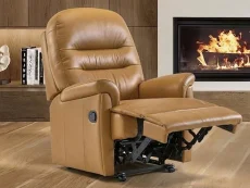 ASC ASC Boston Leather Manual Recliner Chair