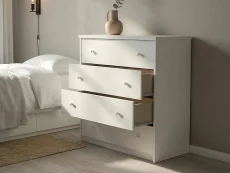 Core Core Erin White 4 Drawer Chest of Drawers