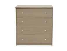 Core Core Freya Oak 4 Drawer Chest of Drawers