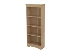 Core Core Freya Oak Low Narrow Bookcase