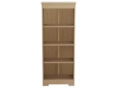 Core Core Freya Oak Low Narrow Bookcase