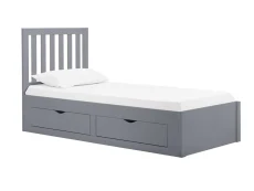 Birlea Birlea Appleby Grey Wooden 4 Drawer Storage Bed Frame