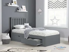 Birlea Appleby Grey Wooden 4 Drawer Storage Bed Frame Birlea Appleby Grey Wooden 4 Drawer Storage Bed Frame