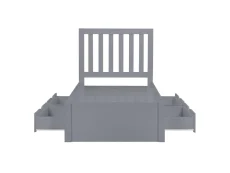 Birlea Birlea Appleby Grey Wooden 4 Drawer Storage Bed Frame