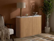 Birlea Russo Oak 2 Door Sideboard Birlea Russo Oak 2 Door Sideboard