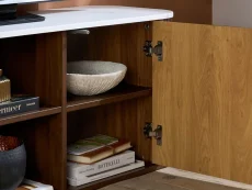 Birlea Birlea Russo Walnut Large TV Unit