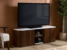 Birlea Birlea Russo Walnut Large TV Unit