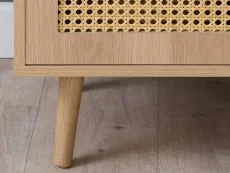 Birlea Birlea Croxley Rattan and Oak Small TV Unit
