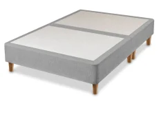 Sweet Dreams Clearance - Sweet Dreams Artisan Plush Velvet Steel Fabric 6ft Super King Size Divan Base on Wooden Legs