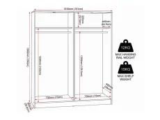 Seconique Seconique Malvern Sonoma Oak 4 Door Wardrobe