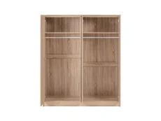 Seconique Seconique Malvern Sonoma Oak 4 Door Wardrobe