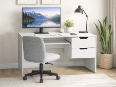 Kidsaw Kidsaw Swansea White 2 Drawer Desk