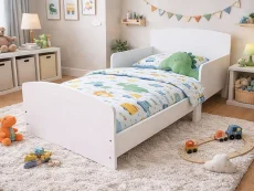 Kidsaw Kidsaw Toddler White Bed Frame