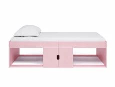 Kidsaw Kidsaw Low Cabin Pink Bed Frame