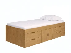 Kidsaw Kidsaw Captains Oak Cabin Bed Frame
