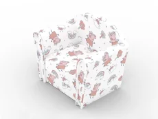 Kidsaw Kidsaw Peppa Pig White Children's Mini Chair