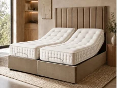 Deluxe Natural Ortho Pocket 1500 Electric Adjustable Bed