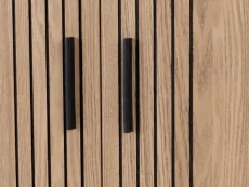 Seconique Seconique Tessa Natural Oak 2 Door Wardrobe