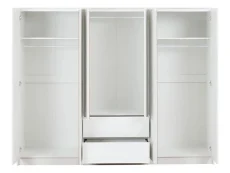 Seconique Seconique Malvern White 6 Door 2 Drawer Wardrobe