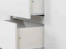 Seconique Seconique Malvern White 6 Door 2 Drawer Wardrobe