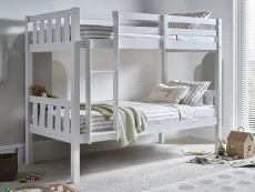 Bedmaster Icon White Bunk Bed Frame